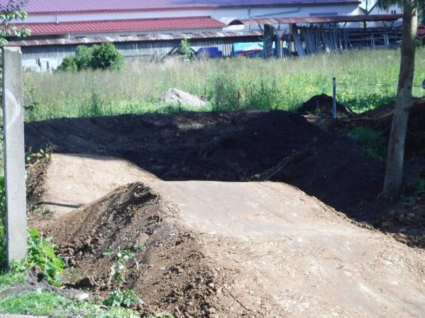 Erste Arbeiten an der Line